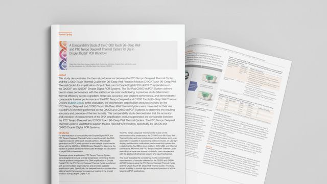 Two pages of the App Note On A Grey Background